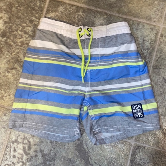 Set of 2 Osh Kosh & Koala Kids Toddler Swim Trunks w/ Crew Neck Tank Top (3T) - Picture 5 of 9